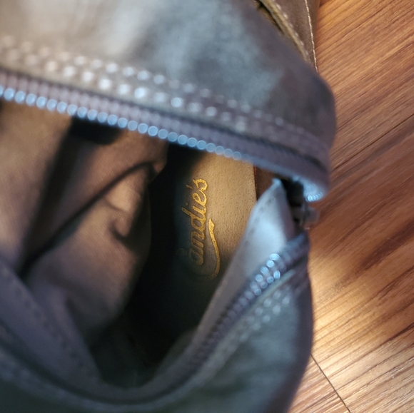 Taupe Tan High Knee Boots - Picture 6 of 8